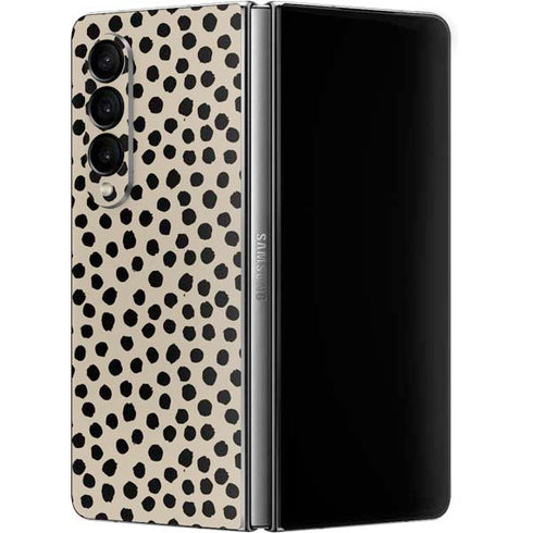 Cheetah Spots Galaxy Z Fold4 5G Skin